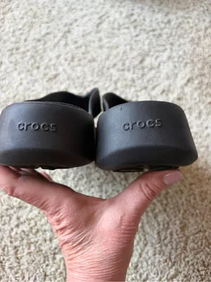 Crocs Getaway Platform Flip Flops Women’s 11 Black Chunky Y2K Sandals thumbnail 5