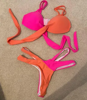 Cimi Bikini Orange & Pink Set thumbnail 4