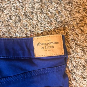 Abercrombie & Fitch Chino‎ Pants Cobalt Blue Casual Trousers Womens Size 2 thumbnail 7