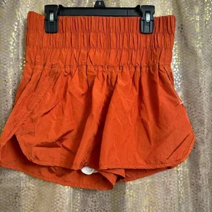 Free People Movement The Way Home Shorts Burnt Orange Small NWOT thumbnail 1