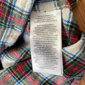 Lauren Ralph Lauren Shirt Womens Medium Red White Plaid Logo Button Up Sleepwear thumbnail 9