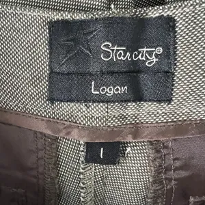 Star City Logan Brown Twill Pants Womens Small Business Career Dressy Formal thumbnail 2