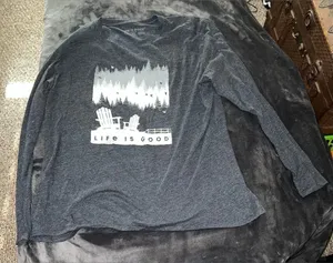 Life is Good Cool Tee Long Sleeve Size Women’s XL thumbnail 1