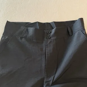Women's Black Hiking Style Pants with Fixed Waist and Pockets Size Medium #26070 thumbnail 2