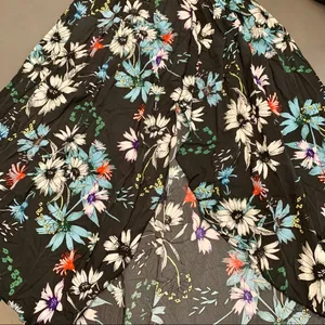 Boho Split Skirt Maxi Dress Black Size L thumbnail 8