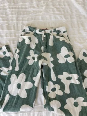 Bailey rose floral jeans Green thumbnail 2