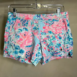 Lilly Pulitzer Womens Casual Shorts Feminine Coastal Vacation Resortwear|Size:XS thumbnail 3