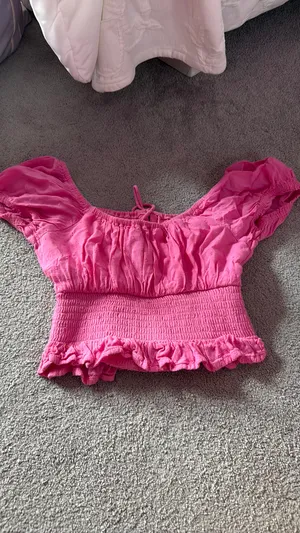 Hot pink holister top Size XS thumbnail 2