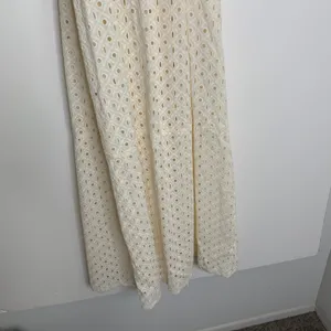 Vitamin A Off White Halter Top Maxi Cover Up Eyelet Swim Dress Womens Medium thumbnail 12
