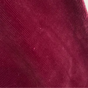 Corduroy Pants Burgundy Dark Red‎ Straight Leg Women High Waisted Rise Pockets thumbnail 11