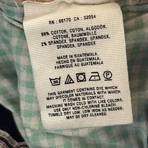 Pilcro the Letter Press Jeans Anthropolgie‎ Sz 29 Stet Selvege Blue Denim FLAW thumbnail 6