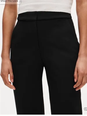 J.Crew Petite Kate straight-leg pant in four-season stretch thumbnail 2