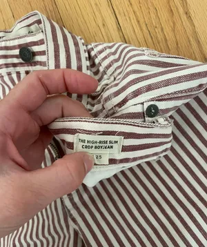 Madewell Stripe Pants thumbnail 5