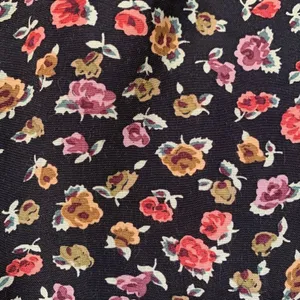 Rampage Vintage 90s Dress‎ Black Dark Floral Sweetheart Neckline Mini Forrest Fairy Boho thumbnail 9