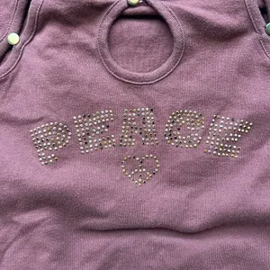 Urban Outfitters Y2K Style Peace Crop Top Size Large thumbnail 7