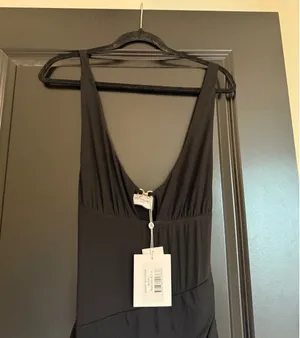 NWT Runaway The Label Denver Maxi Dress in Black SIZE 8 thumbnail 6