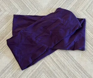 L. ERICKSON PURPLE ITALIAN HEADWRAP Purple thumbnail 1