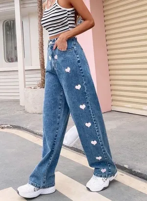 Straight Leg Jeans Blue Size XS thumbnail 1