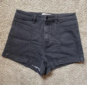 PacSun Black Denim Shorts thumbnail 1