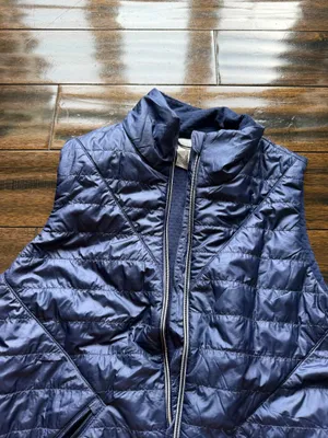 New Balance Navy Zip-up Vest thumbnail 2