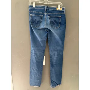 AG Adriano Goldschmied The Stilt Cigarette‎ Leg Jeans Medium Wash Blue Size 29R thumbnail 3