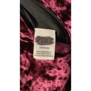 Victoria's Secret PINK REVERSIBLE SHERPA LINED JACKET SHERPA VELVET LARGE thumbnail 5