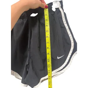 Nike Black and White Dri-FIT Athletic Shorts M thumbnail 6