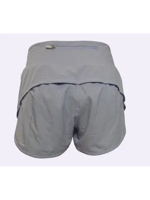 Lululemon Shorts Womens 8 Tall Purple Running 3.5in Inseam Lined Athletic Gym thumbnail 2