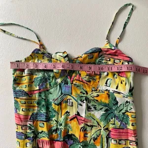 Forever 21 Tropical Mini Dress Small Vacation Sundress Y2K thumbnail 5