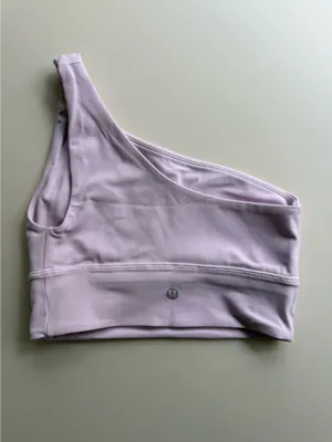 Lululemon One Shoulder Align Bra in Strawberry Milkshake thumbnail 2