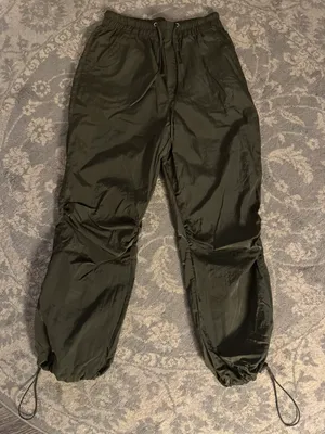 Parachute Cargo Pants Green thumbnail 3