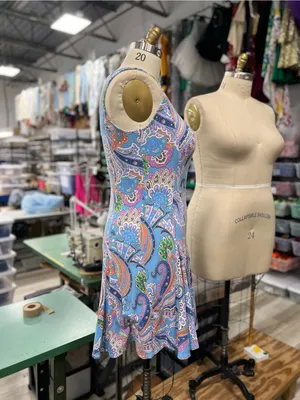Lauren Ralph Lauren Paisley Dress XL thumbnail 5