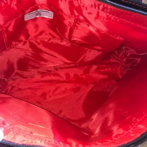 Stephanie Johnson for Saks Fifth Avenue Black Patent Leather Classic Bag Tote thumbnail 2