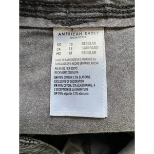 American Eagle Women's Faded Baggy Jogger Wide Leg Cargo Parachute Pants 18 thumbnail 7