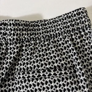 Anthropologie Larkin Jacquard Tapered‎ Trouser Ankle Pants Women Size Medium thumbnail 6