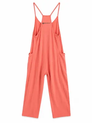 Free People FP Movement Hot Shot Onesie Womens XS Coral Excellent Jumpsuit thumbnail 4