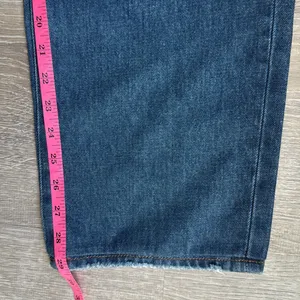 NEW Madewell Baggy Straight Jeans in Dark Worn Indigo Wash 27 thumbnail 9