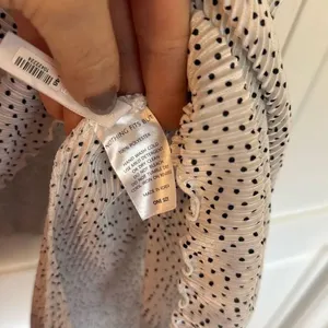 Nothing Fits but pleated cap sleeve dress maternity thumbnail 5