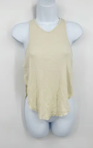 Intimately Free People Cream Boho Tank Top Size Small Basics Lightweight thumbnail 1