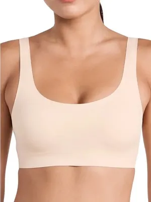 Lively The Sleek Scoop Bralette Size Small Toasted Almond Removable Padding Cups thumbnail 1