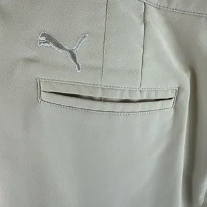 Puma Tan Short Athletic Tennis Skirt Shorts Underneath Pockets Size‎ 10 thumbnail 5