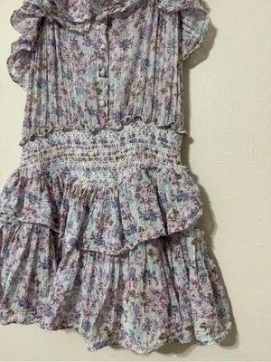 LoveShackFancy Shanely Mini Dress thumbnail 3