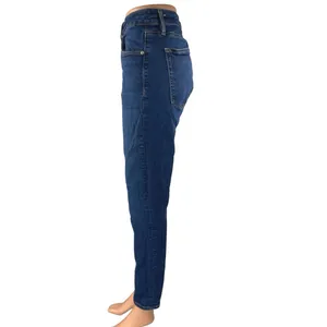 Ann Taylor LOFT The Curvy Women's Blue High Rise Cropped Skinny Denim Jeans 31 thumbnail 2