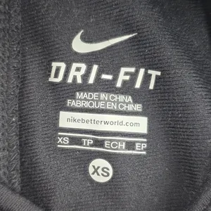 Nike Black Cropped Capri Pull On Athletic Running Jogger Pants Extra Small XS‎ thumbnail 5
