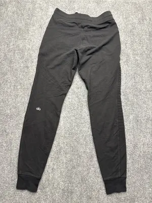 Alo Yoga Women’s XS Athletic Black Urban Moto Sweatpants thumbnail 5