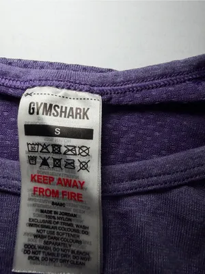 Gymshark Purple Long Sleeve Performance Top thumbnail 2