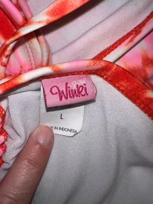girl winki tie dye bathing suit thumbnail 2