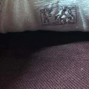 Vans Burgundy And‎ Pink Sneakers Size 7 thumbnail 7