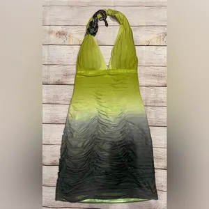 Jovani New York designer cocktail ombré dress size 2 thumbnail 4