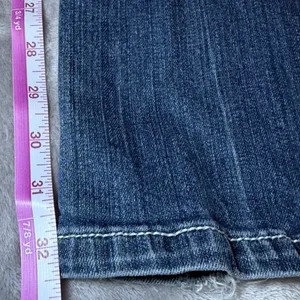 Cowgirl Tuff Womens Size 31x33 Glamor Bootcut Jeans Blue Denim Stretch Western thumbnail 10